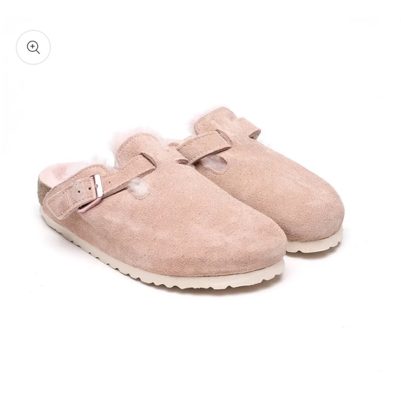 Birkenstock Boston Fur Shearling Clog - Picture 2 of 4